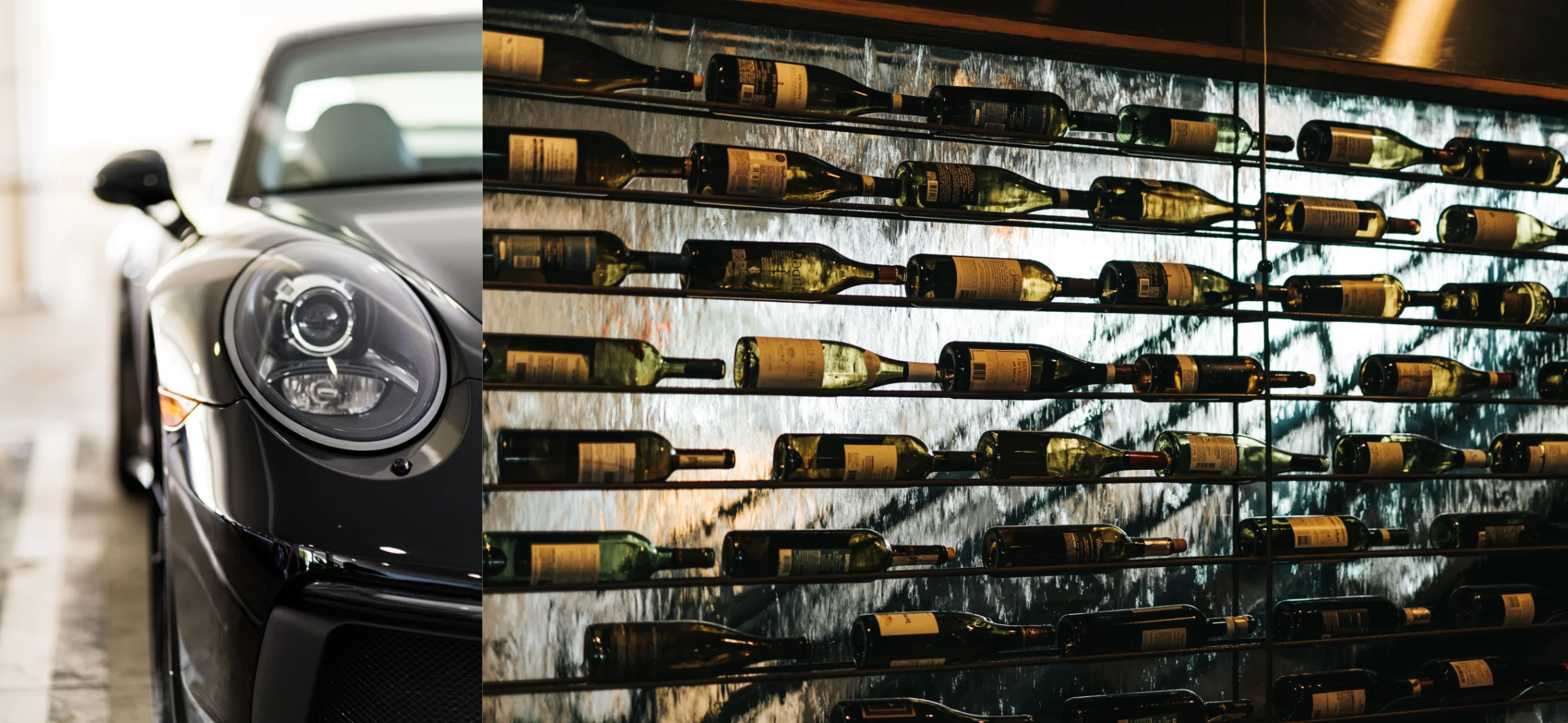 Luxury vehicle and wine lifestyle